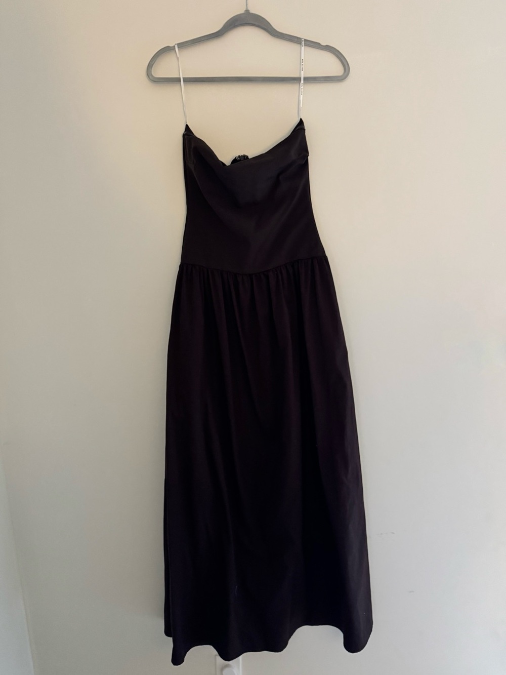 White Fox Chocolate Brown Maxi Dress | Coquette Wedding Guest Date Night